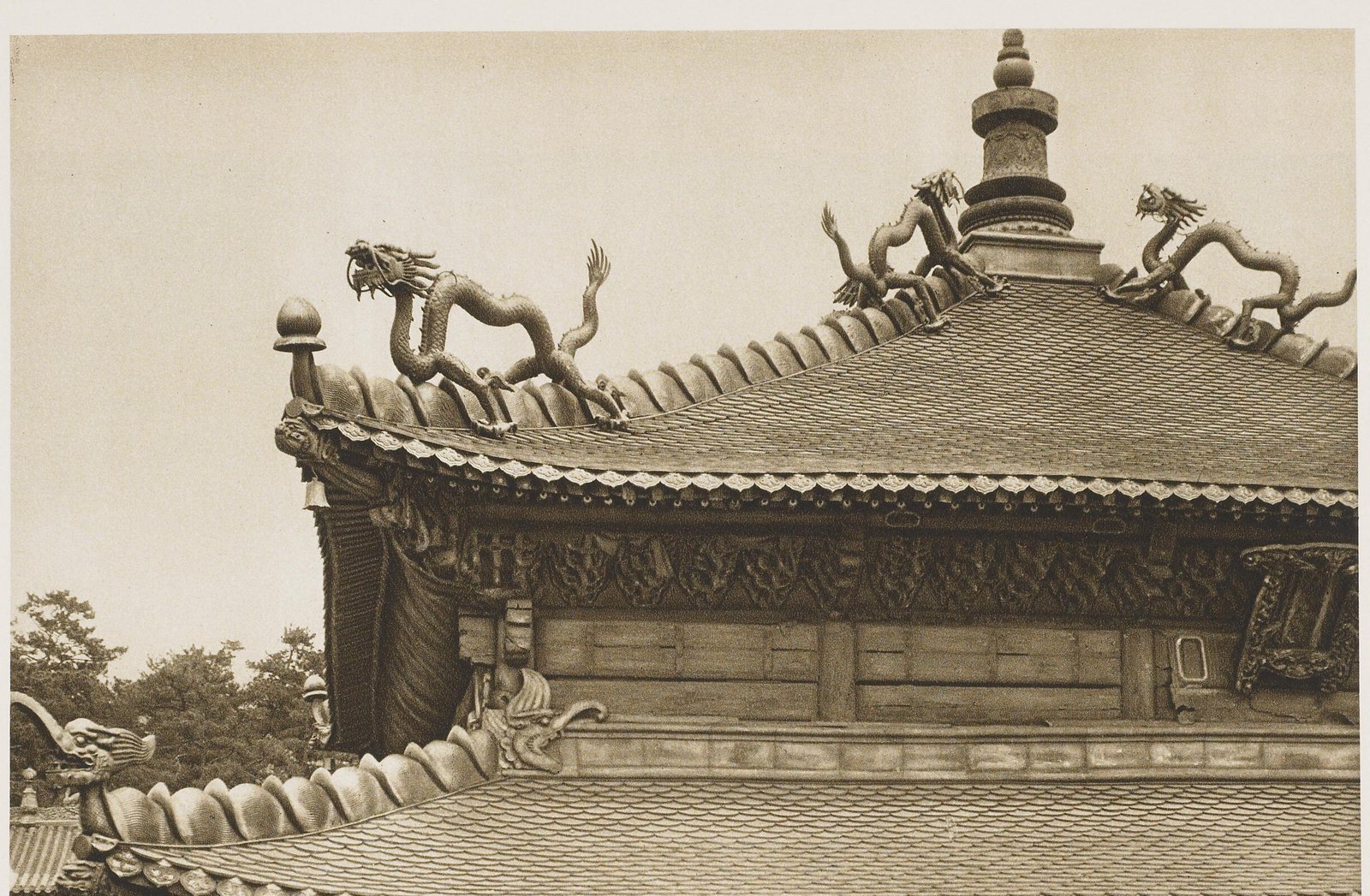 热河Hingkung建筑组照（三）：屋顶脊饰