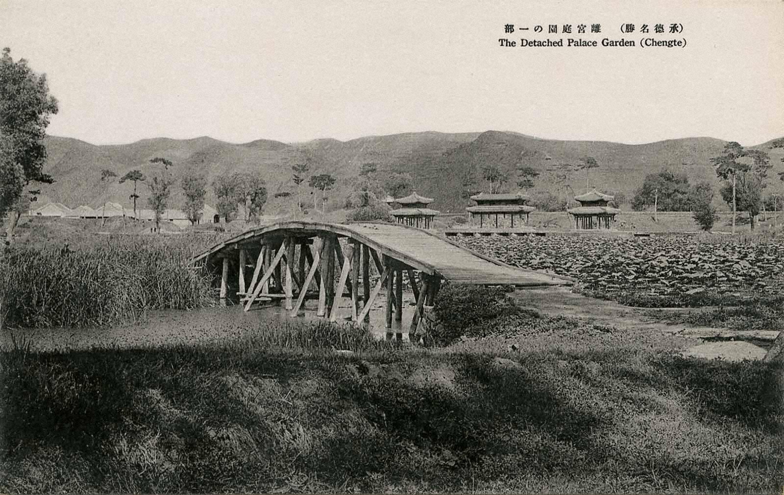 避暑山庄园林一角
