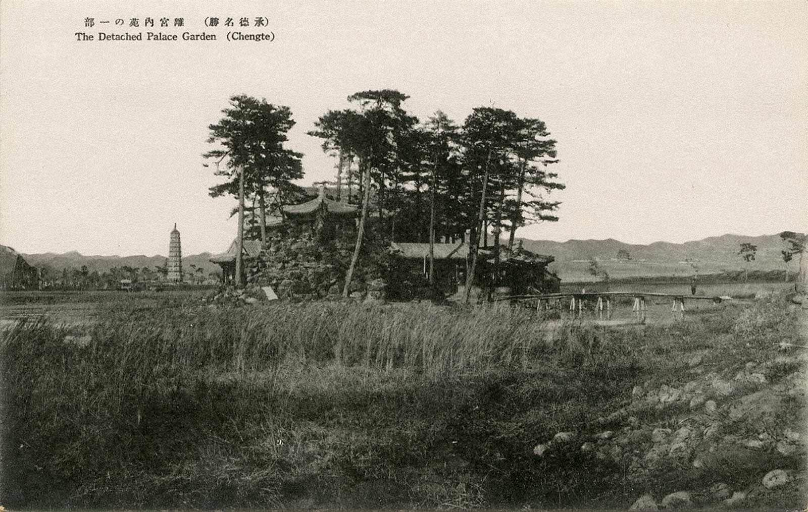 避暑山庄内苑一角