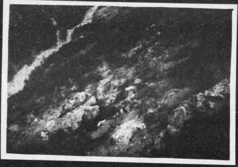 热河银铅锌矿体露头