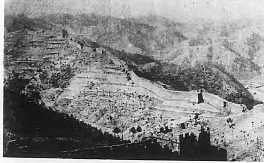 界岭口关门西侧地区