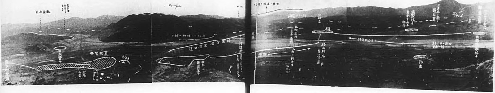 冷口北方战场地形全景