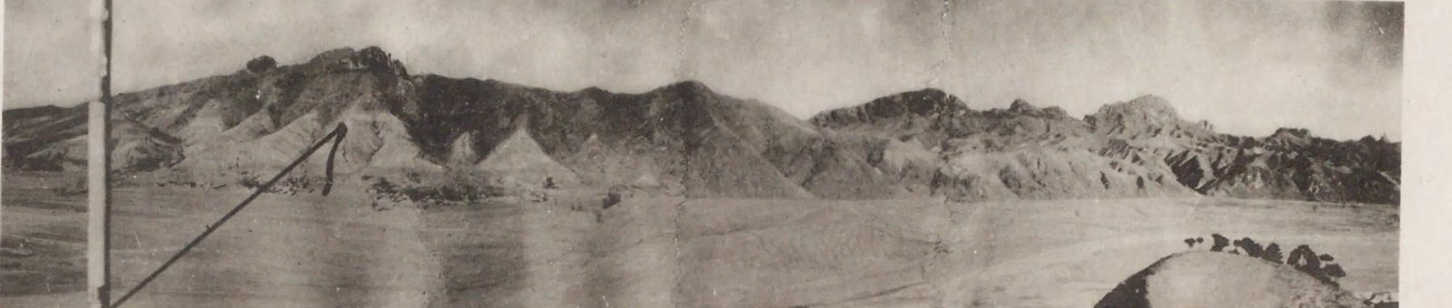 张百湾前山子坝址：从右岸望左岸