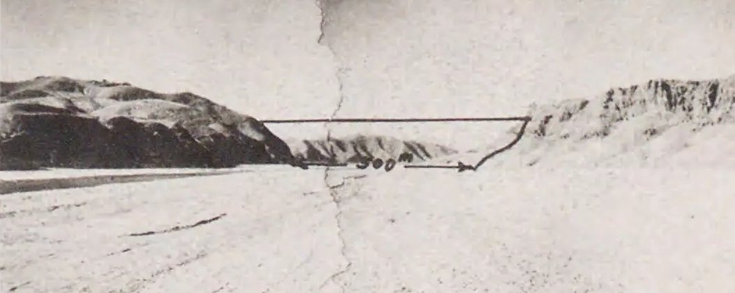 砾堆上游坝址