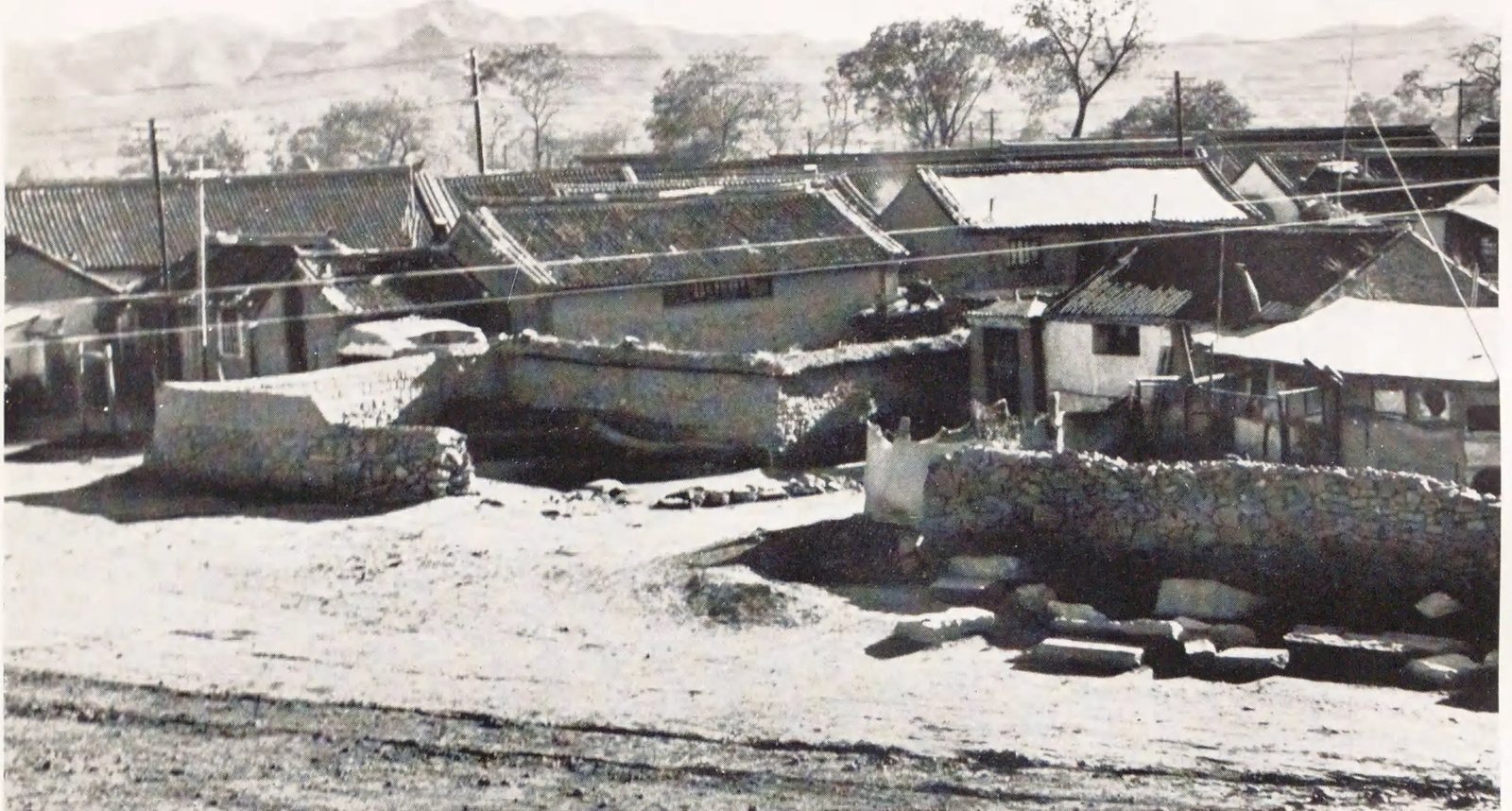 村落院落与井台