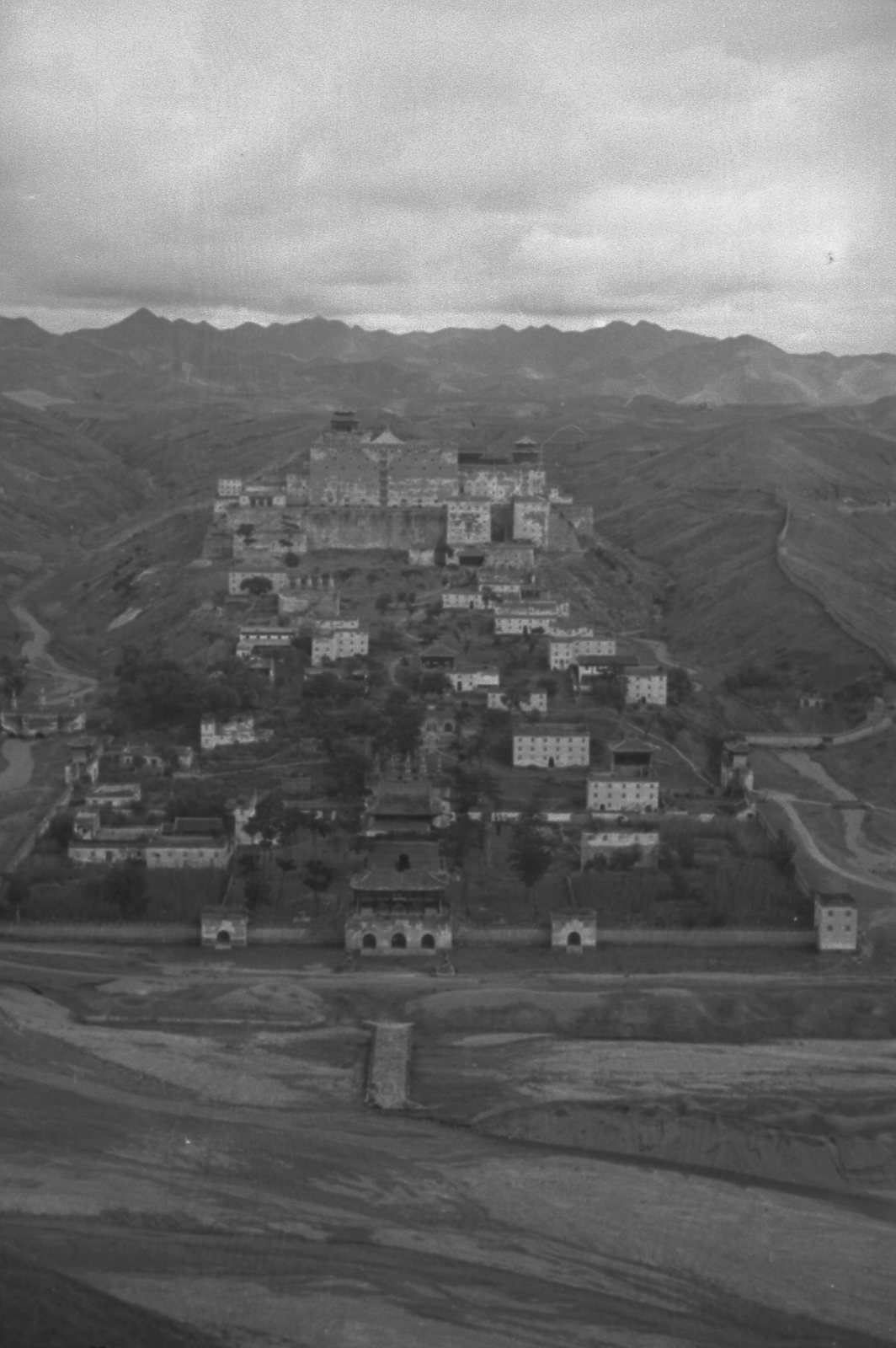 承德“布达拉”寺院建筑群全景