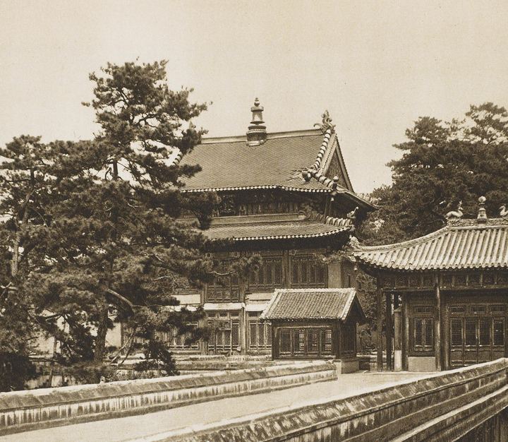 热河Hingkung建筑组照(二):殿宇与院墙