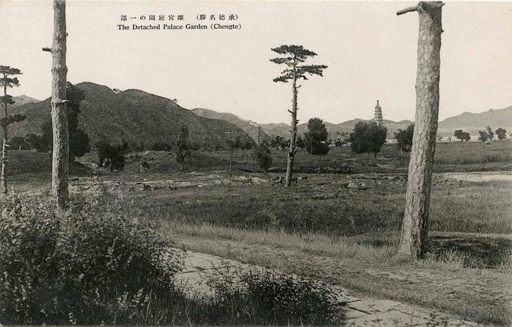 避暑山庄园林一角