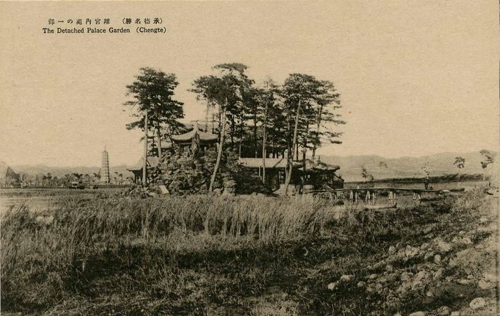 避暑山庄内苑一角