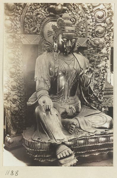赫达·莫里逊相册：佛像、宗教器物或壁画