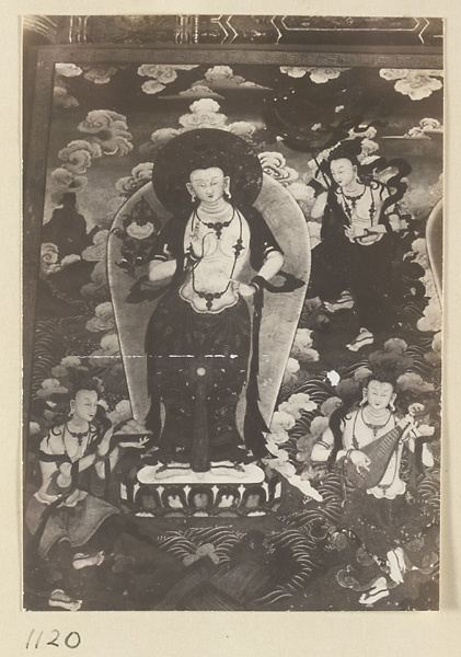 赫达·莫里逊相册：佛像、宗教器物或壁画