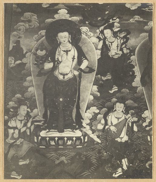 赫达·莫里逊相册：佛像、宗教器物或壁画