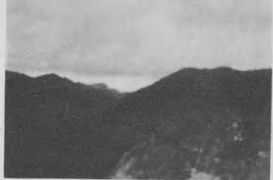 矿区山岭全景