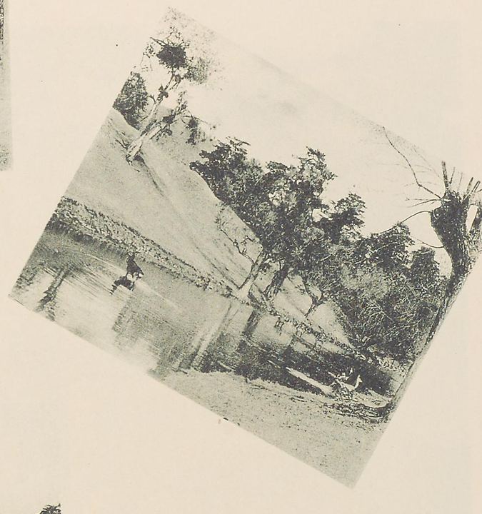 热河行宫池畔与亭