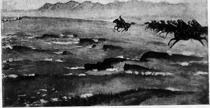 赤峰附近骑兵追击