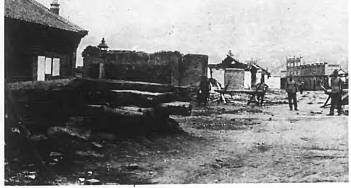 兴隆县兵舍东南突出角附近状况