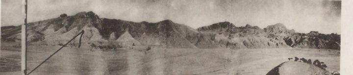 张百湾前山子坝址：从右岸望左岸