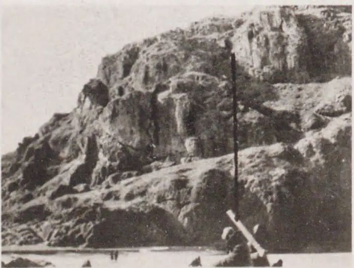 黄花川坝址：从右岸望左岸