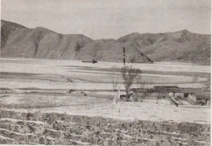 三岔口坝址：从右岸望左岸之一