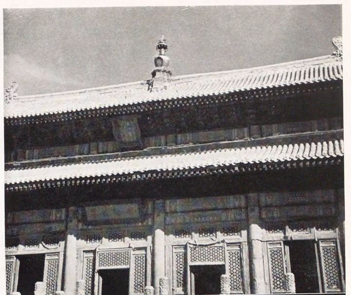 大乘阁立面与屋顶