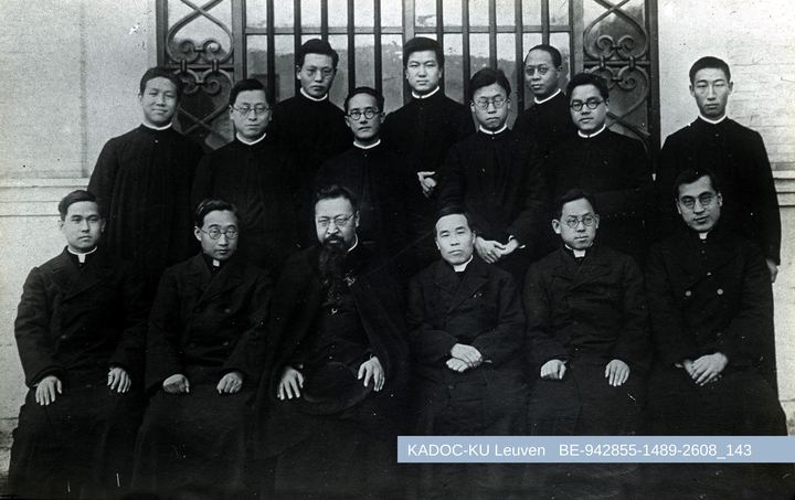 松树嘴圣母传教站修生合影