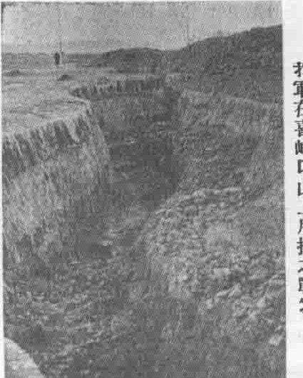 喜峰口山上战壕