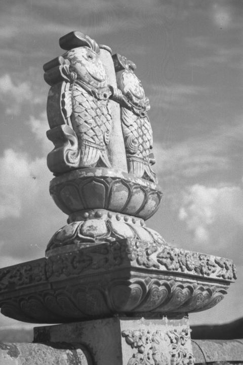 承德佛寺建筑雕塑