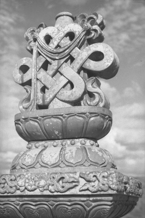 承德佛寺建筑雕塑