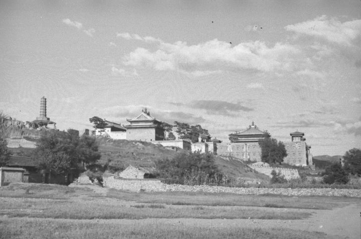 承德新宫寺院建筑群全景